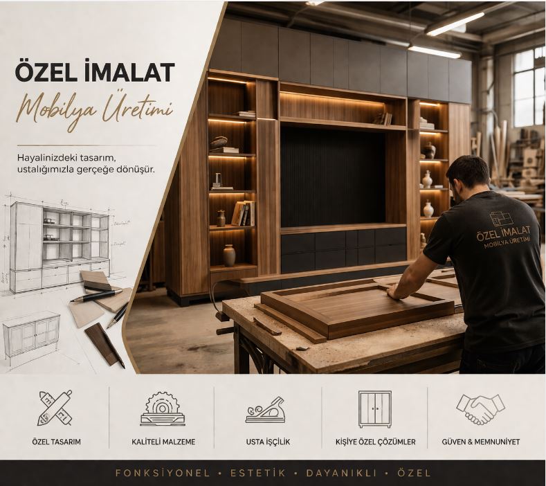 Özel İmalat Mobilya Üretimi